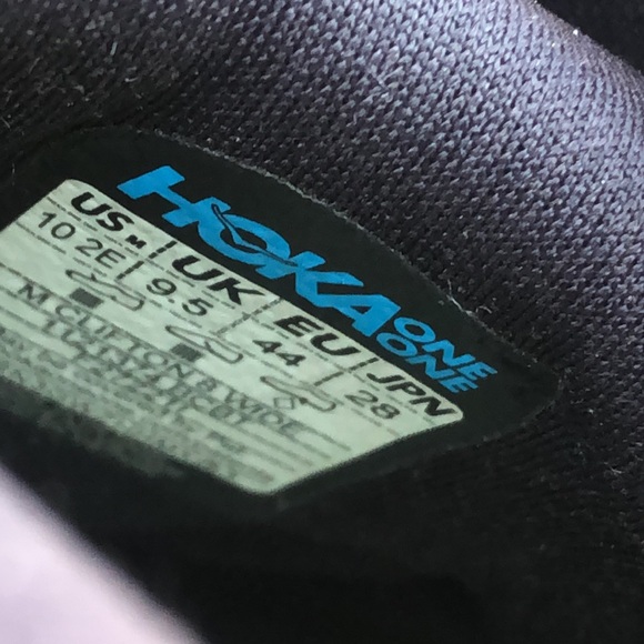 HOKA ONE ONE Teal Green Neon Sneakers - Picture 9 of 10